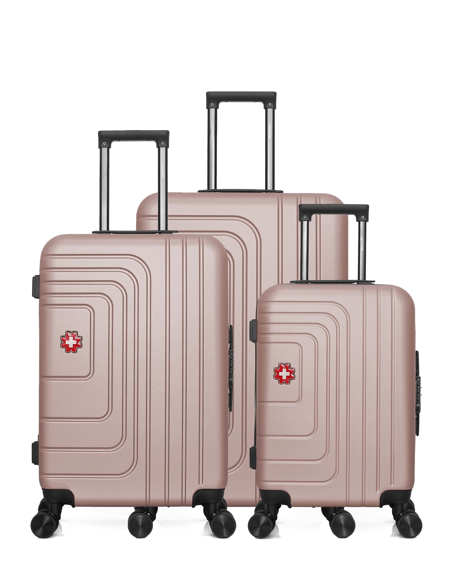 Lot De 3 Valises Rigides Grand Format Taille Moyenne Et Cabine Ruti