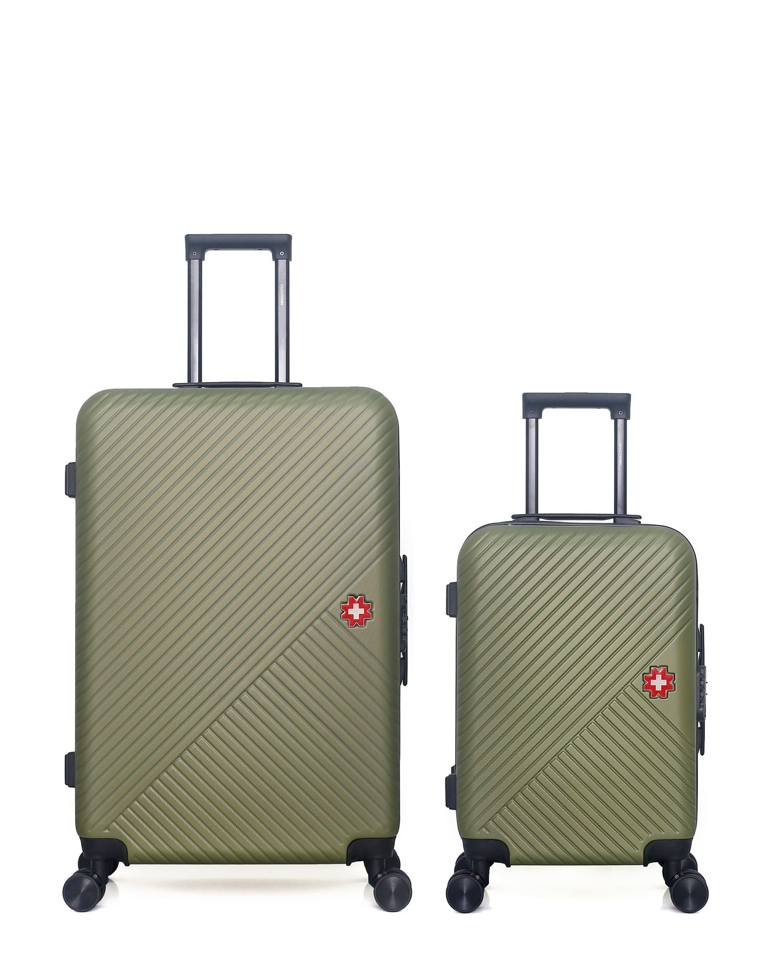 Sac Rigide Grand Format Lot de 2 Valises Rigides Grand Format et Cabine SPIEZ | Swiss Kopper